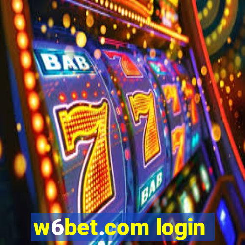 w6bet.com login